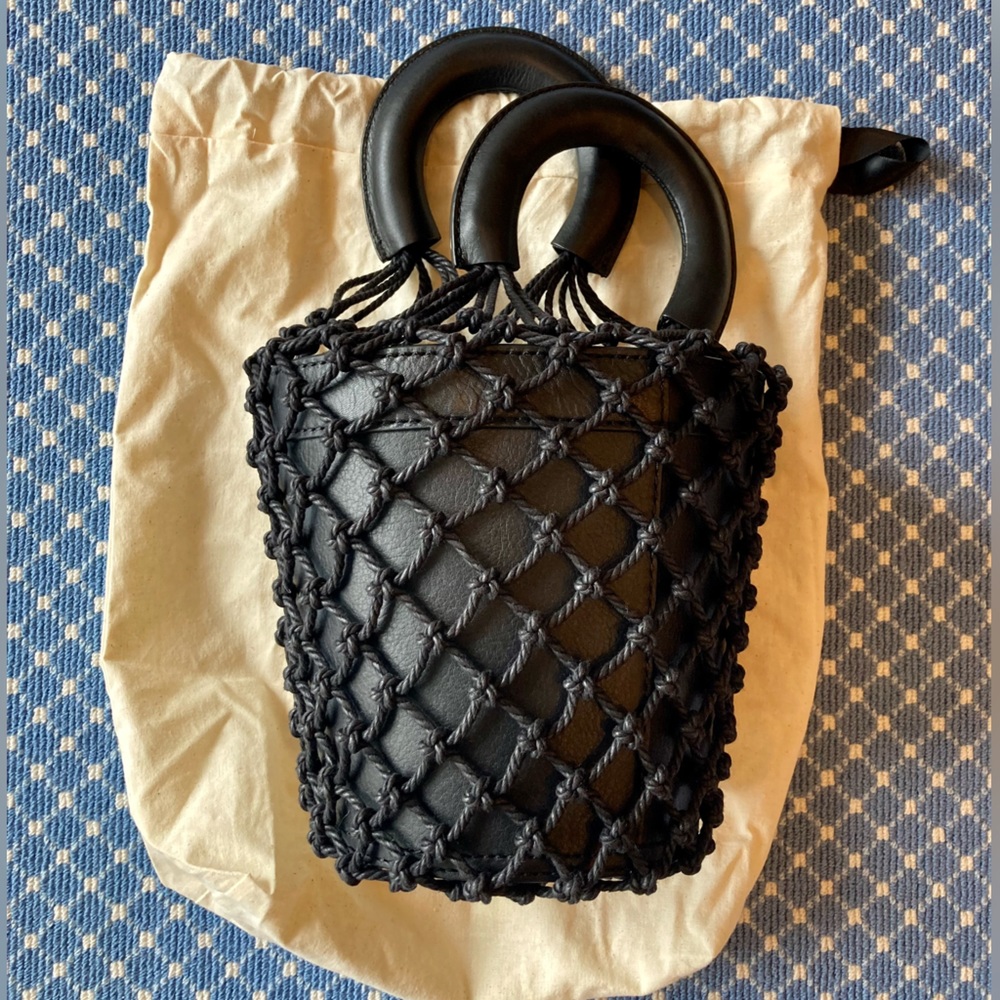 NWOT Staud Moreau Leather Bucket Bag